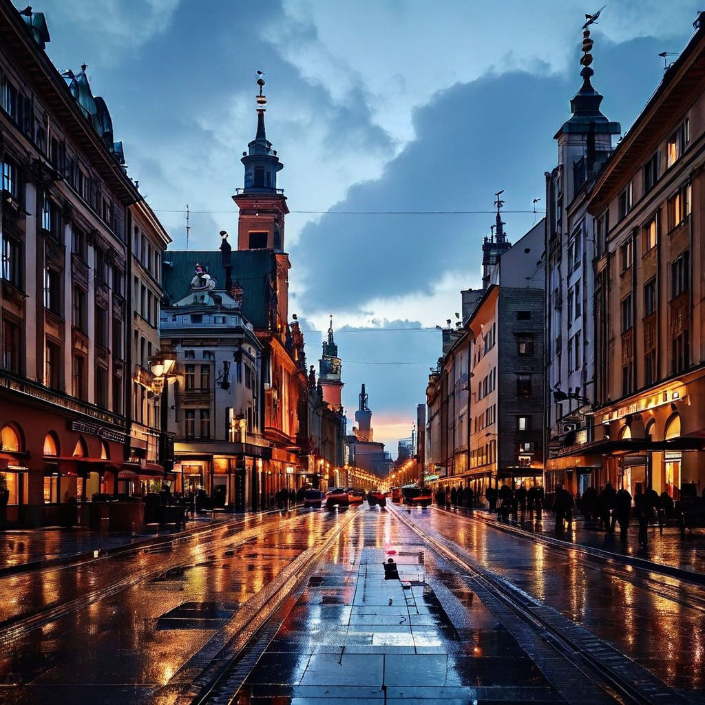 Kuis tentang Warsawa, ibu kota Polandia