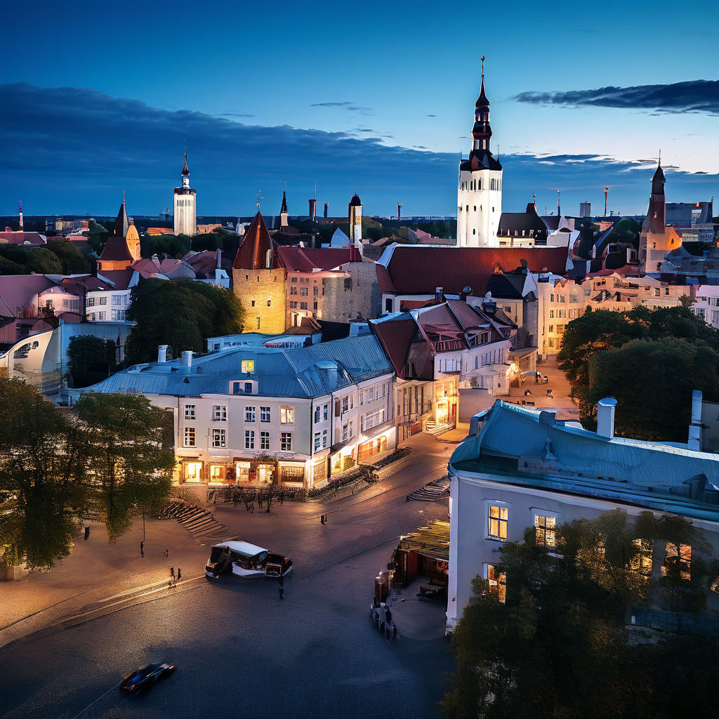 Kuis tentang Tallinn, ibu kota indah Estonia