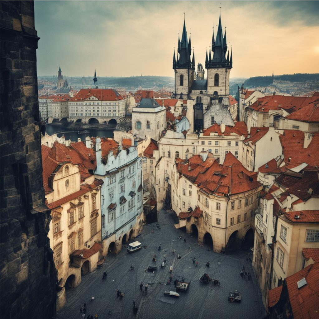 Тест о Праге, городе ста башен