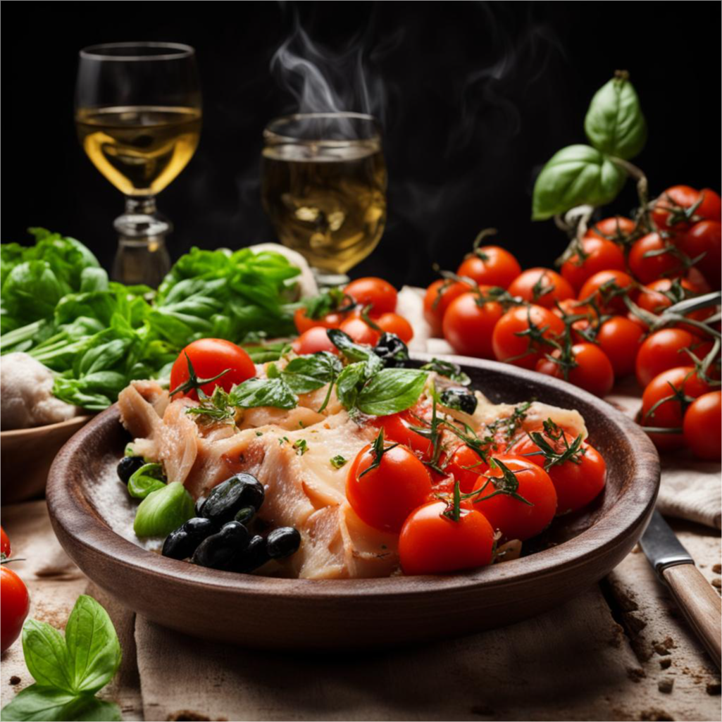 Prueba de cocina nacional italiana